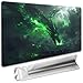 SIXTORE Premium Board Game 24x14in TCG Playmat Compatible for OCG CCG RPG MTG Play MatsMousepad Desk Mat 040322Green Dragon - Image 2