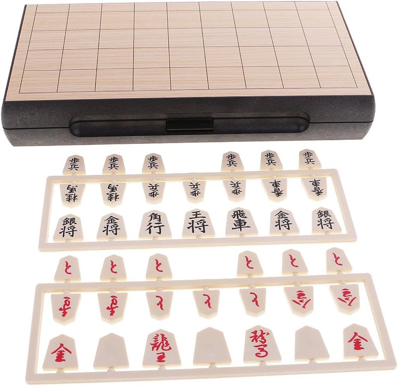 klarako Shogi Japanese Chess Game Set with Wooden Board and Traditional Koma Pieces for Professional And Beginner - Image 4