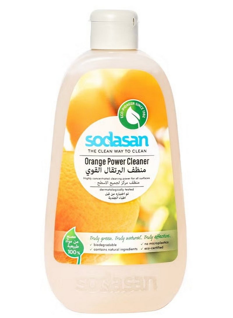 sodasan 100% Natural Orange Power Cleaner 500 ML - Image 1