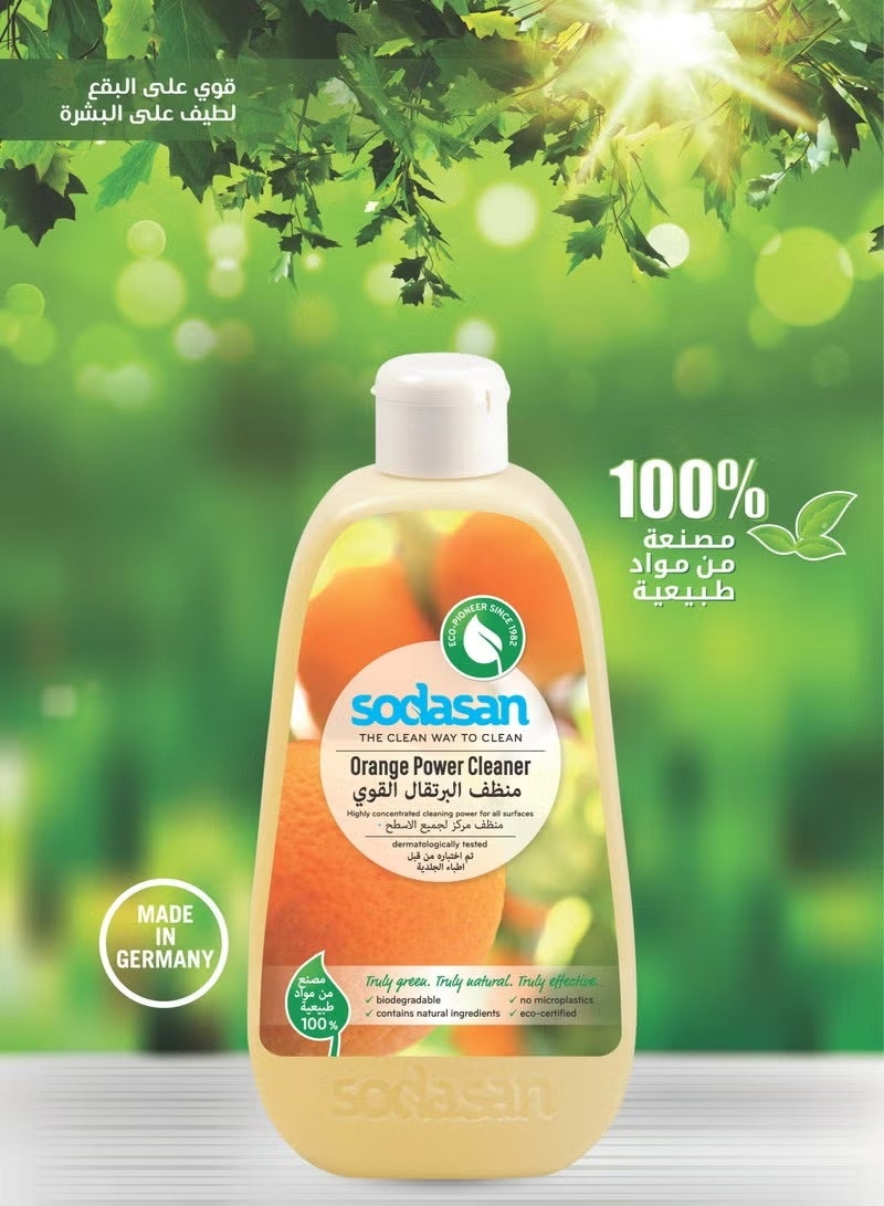 sodasan 100% Natural Orange Power Cleaner 500 ML - Image 2
