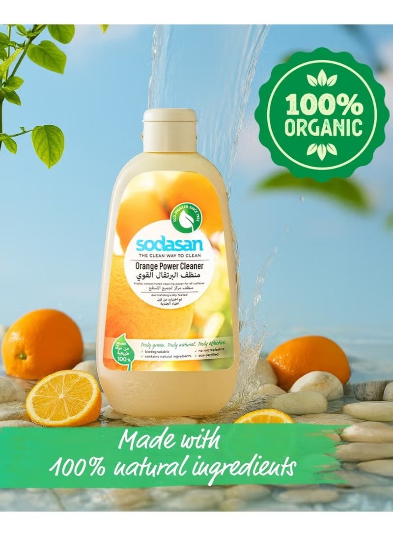 sodasan 100% Natural Orange Power Cleaner 500 ML - Image 4
