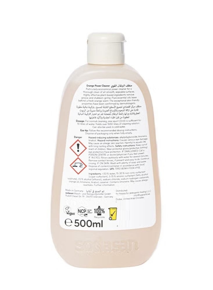 sodasan 100% Natural Orange Power Cleaner 500 ML - Image 5