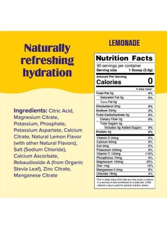 Ultima Replenisher Daily Electrolyte Drink Mix – Lemonade, 90 Servings – Hydration Powder with 6 Key Electrolytes & Trace Minerals – Keto Friendly, Vegan, Non-GMO & Sugar-Free Electrolyte Powder  - Image 3