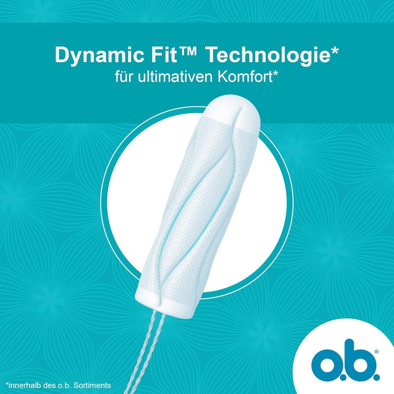 o.b. OBTampons Procomfort with Dynamic Fit and Silk Touch Surface - Image 2