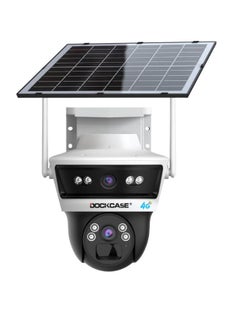 DOCKCASE 4G Security Solar 3mp Dual-Lens, 4G PTZ Outdoor Camera  - Image 1
