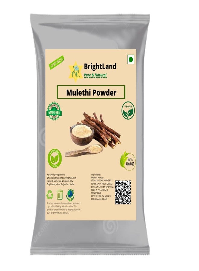 Brightland 100% Pure Orange, Mulethi, Multani mitti & Anar peel Powder For face pack (100gm Each) 400gm - Image 3
