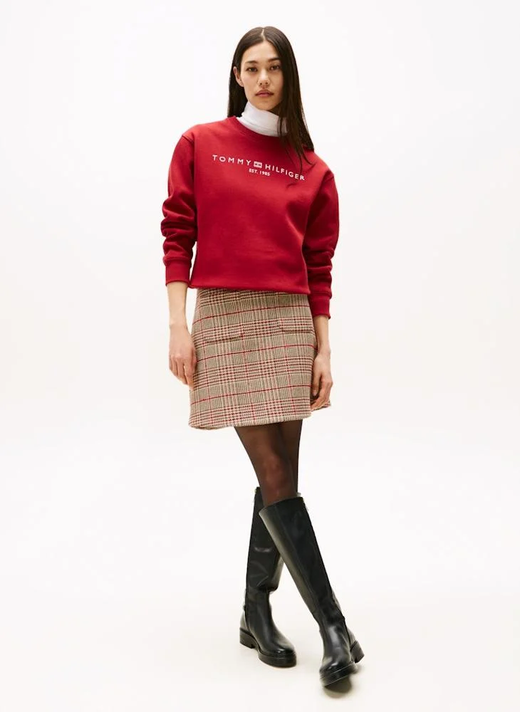 TOMMY HILFIGER Graphic Crew Neck Sweatshirt