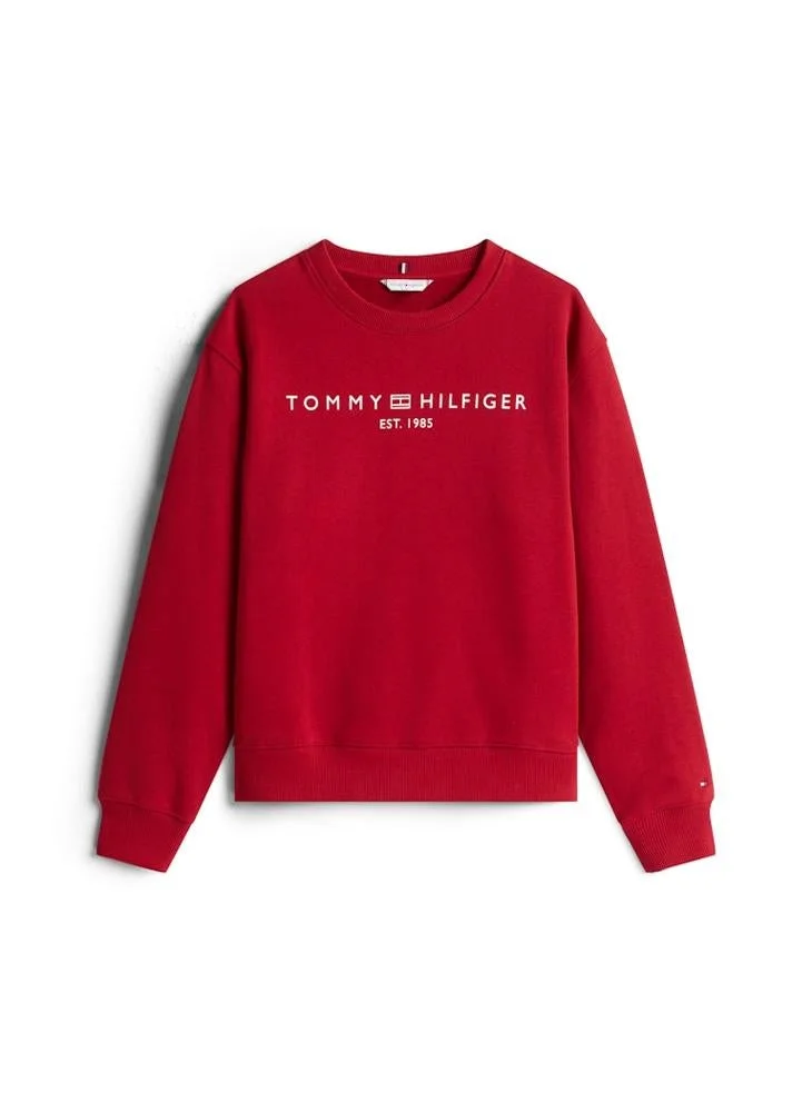 TOMMY HILFIGER Graphic Crew Neck Sweatshirt