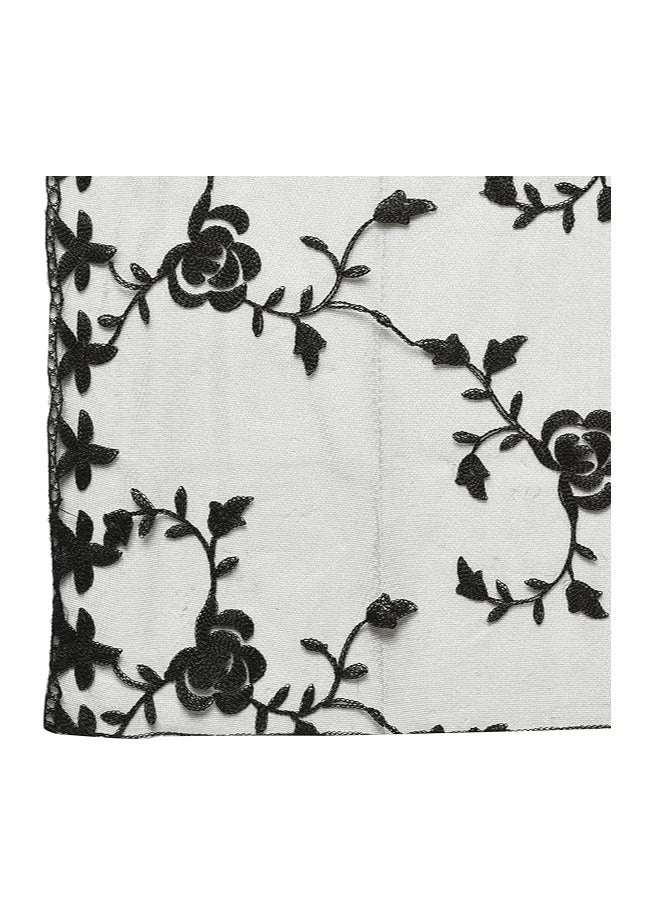 Accessorize Kingdom Accessorize Kingdom Women's Nylon Net Embroidered Dupatta  - Image 4