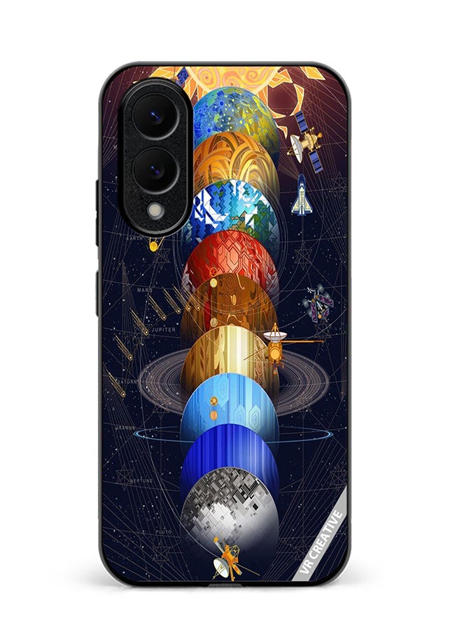 Protective Case Cover For Samsung Galaxy S25 Edge Earth Design Multicolour