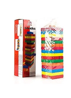 High Stack Wooden Block Game - 54 Pieces Classic Numbered Tower Game for Kids, 1 or More Players - pzsku/Z3A2F48259086BC90509AZ/45/_/1740494874/8eec97ec-abed-4136-8d20-e9d84ad1b8fc