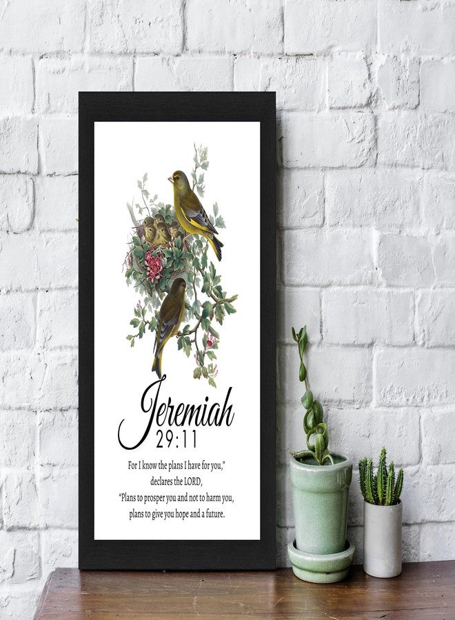 Interio Crafts Jeremiah 29:11 Bible Verse Wall Frame (Black, Synthetic Wood) - Image 2