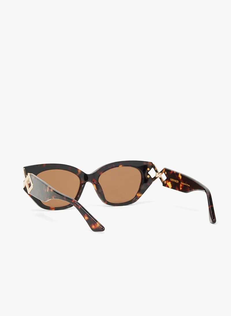 KAREN WAZEN Lily Cat Eye Sunglasses