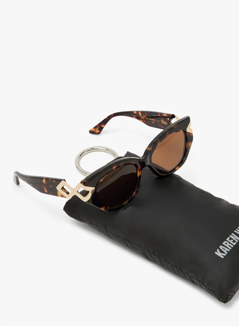 KAREN WAZEN Lily Cat Eye Sunglasses