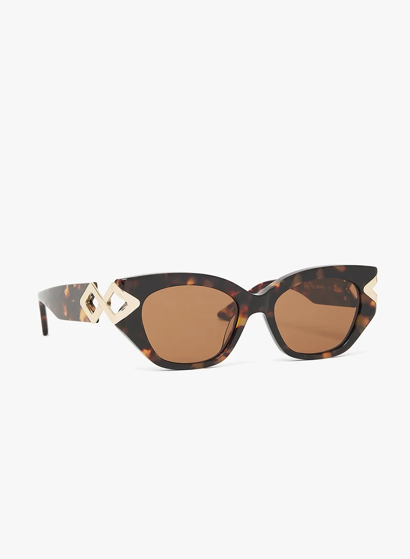 KAREN WAZEN Lily Cat Eye Sunglasses