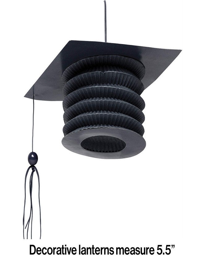 Creative Converting 31113 Shaped Mortar Board Paper Lantern - Image 2