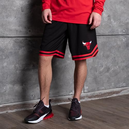 Ultra Game NBA Official Men’s Active Knit Basketball Training Shorts - Unisex, Indiana Pacers, Black, Small - Image 3