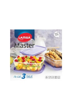 3 plastic food containers, different sizes and multiple colors, made of safe plastic from Lamsa Plast - pzsku/Z3A2F81F16F05B938CBCEZ/45/_/1735755880/9c282a3f-c334-42ca-a2ae-061308c8cef1