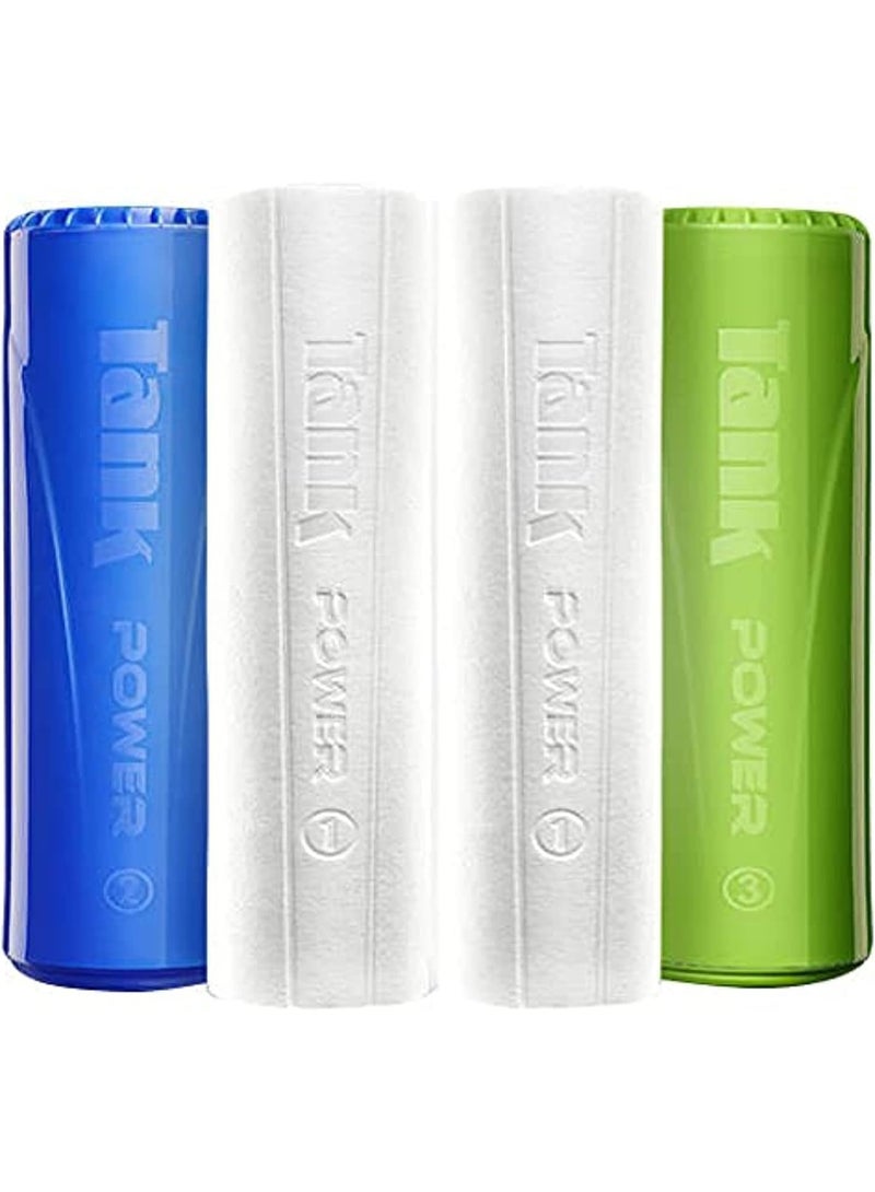 Tank Power Water Filter Cartridges Pack (Dual) - 2X Power - 6 Months Supply - Image 2