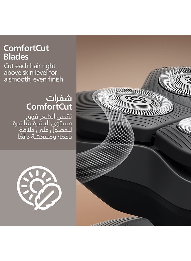 Philips Head Shaver Pro 5000 Series with ComfortCut Blades HS5980/15 black - Image 2
