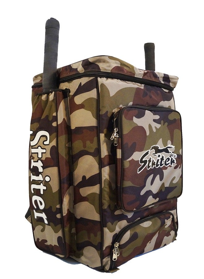 Striter® Hockey Kit Bag Pitthu Shoulder Bag - Large 30 Inch Heavy Duty - Army Print Bag Only - Image 1