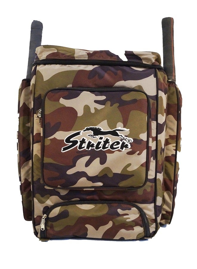 Striter® Hockey Kit Bag Pitthu Shoulder Bag - Large 30 Inch Heavy Duty - Army Print Bag Only - Image 2