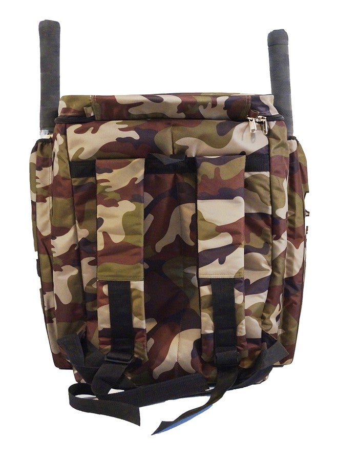 Striter® Hockey Kit Bag Pitthu Shoulder Bag - Large 30 Inch Heavy Duty - Army Print Bag Only - Image 3