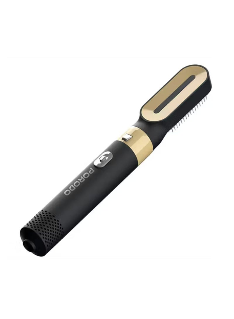 porodo Multi-Styling Hair Dryer Set with 5 Drying Combs, 3 Airflow Modes, 600W Rated Power, No-Frizz Negative Ions, 3 Temperature Control Settings - Black - Image 5