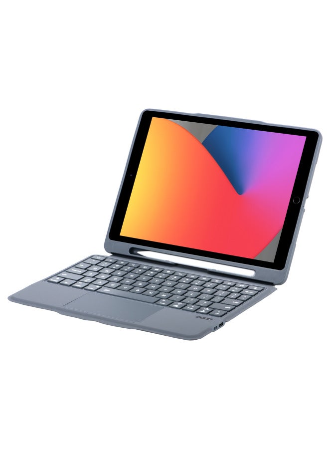 For Apple IPad 10.2/Pro10.5/Air Backlit Split Touch Bluetooth Keyboard Protective Cover Pen-Color:iPad10th 10.9/ 11th 11"  - Image 5