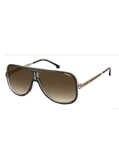 Carrera Men's UV Protection Square Sunglasses - CARRERA 1059/S BROWN 64 Lens Size: 64 Mm Black/Gold 