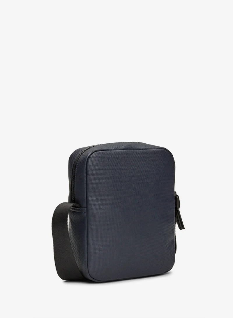 TOMMY HILFIGER Space Blue Essential Pique Small Reporter Bag for Men | Best Price UAE