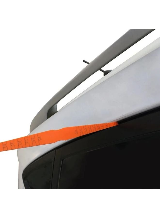 Orange Auto Body Alignment Feeler Gauge Metric Inch Markings Plastic Gap Panel Tool - Image 5