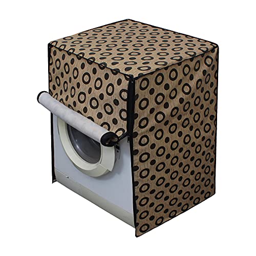 Lithara Waterproof Front Load Washing Machine Cover For 7 Kg, 7.2 Kg, 7.5 Kg, 8 Kg (Design_02) - Image 4