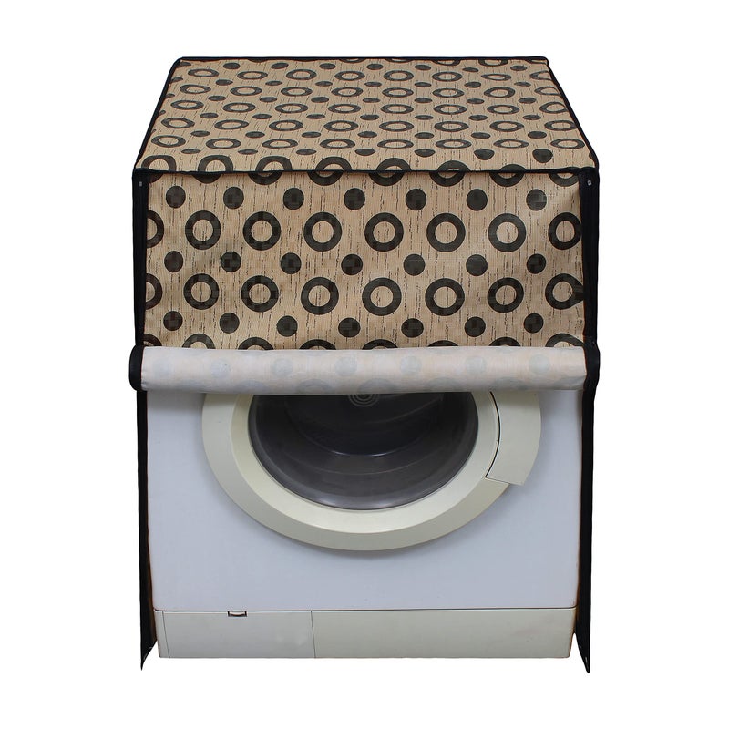 Lithara Waterproof Front Load Washing Machine Cover For 7 Kg, 7.2 Kg, 7.5 Kg, 8 Kg (Design_02) - Image 5