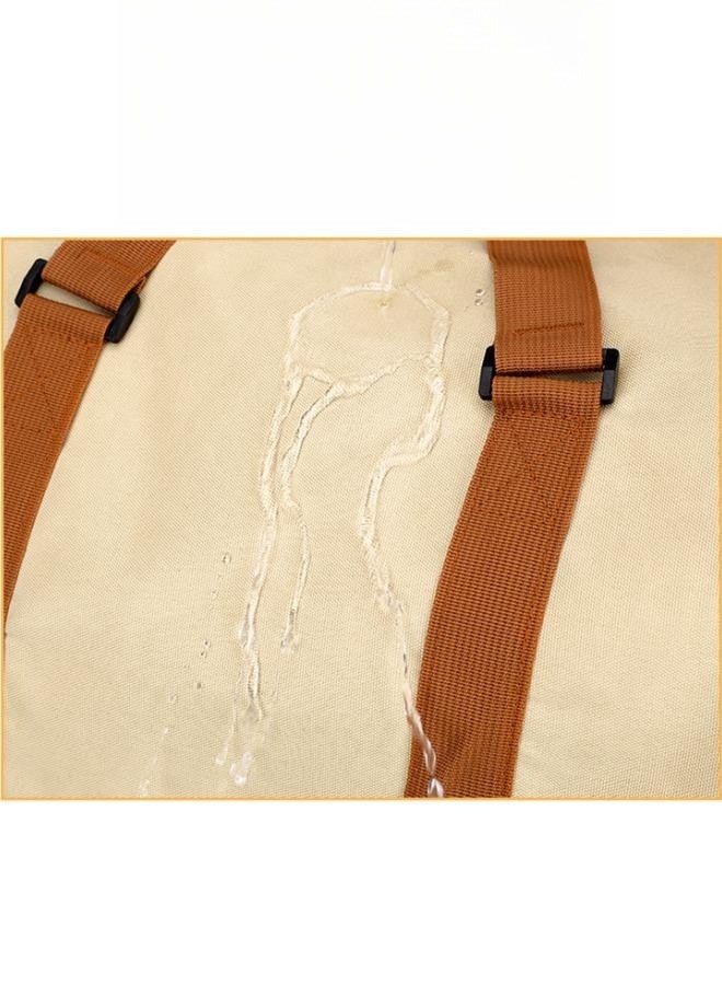 WAOKN Unisex New Canvas Travel Bag Shoulder Bag Large Capacity Sports Fitness Bag Fashion Portable Short-distance Business Travel Light Luggage - Image 5