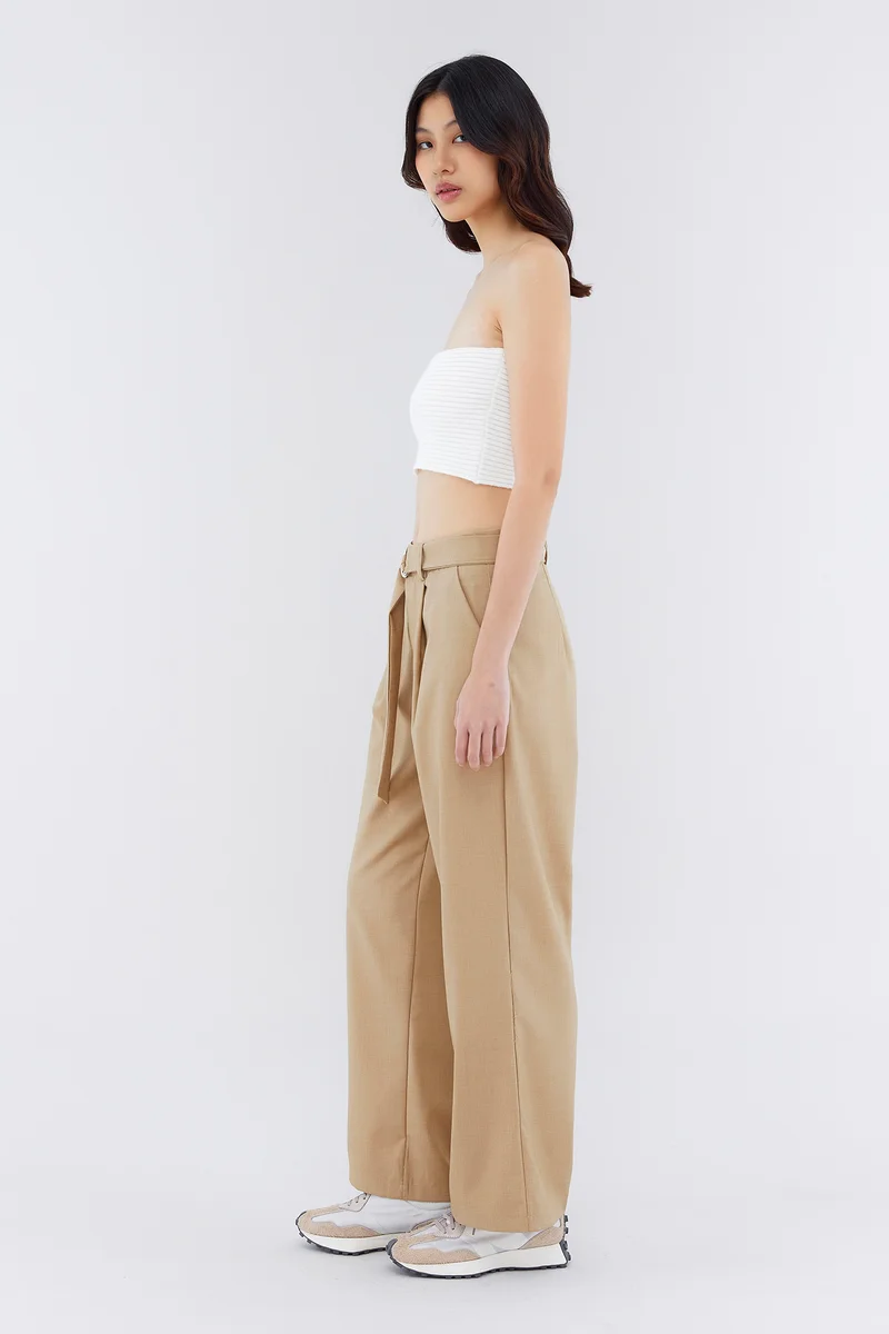 ذا اديتورز ماركت Tenzi Pleat Wide Leg Pants