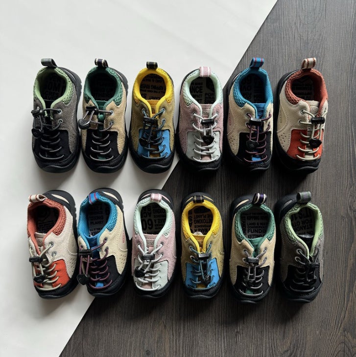 Top-Grade Keen Children'S Shoes Parent-Child Shoes Size 24~34 Children'S Outdoor Sports Waterproof Non-Slip Hiking Climbing Shoes - Image 2