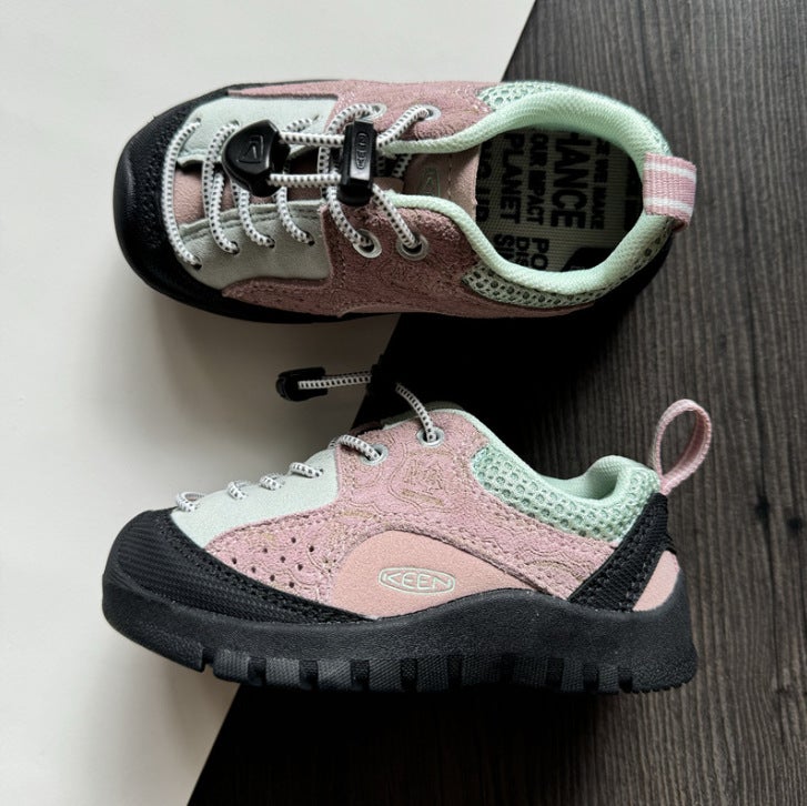Top-Grade Keen Children'S Shoes Parent-Child Shoes Size 24~34 Children'S Outdoor Sports Waterproof Non-Slip Hiking Climbing Shoes - Image 4
