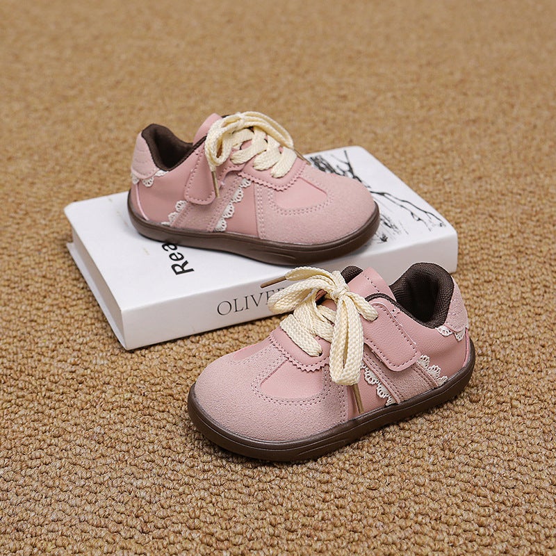 Girls Moral Training Shoes Children'S Shoes Casual Shoes Baby Light Soft Soled Sports Shoes - Image 4