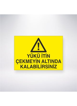 Reysa Design Do Not Push or Pull the Load, You Can Stay Under It 21X35 Adhesive Backed Sheet 21X30 cm Adhesive Sheet - pzsku/Z3A308055402B65A0B30EZ/45/_/1741703673/3019038e-3adf-47a2-9e9f-54442bafdf38