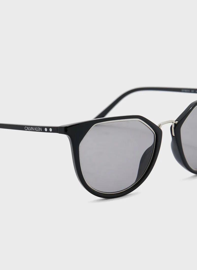 CALVIN KLEIN Cat Eye Sunglasses