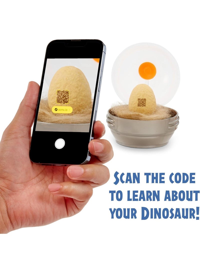 MGA's Miniverse MGA’s Miniverse Make It Mini Dinosaurs Jurassic World, DIY Dinosaur Egg or Hybrid Cylinder with DNA Powder, Accessories, QR Code Learning Guide & Display Incubator, 12 Baby Dinosaurs- 522546 - Image 2