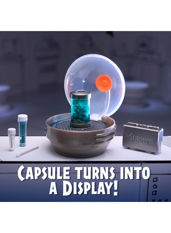 MGA's Miniverse MGA’s Miniverse Make It Mini Dinosaurs Jurassic World, DIY Dinosaur Egg or Hybrid Cylinder with DNA Powder, Accessories, QR Code Learning Guide & Display Incubator, 12 Baby Dinosaurs- 522546 - Image 4