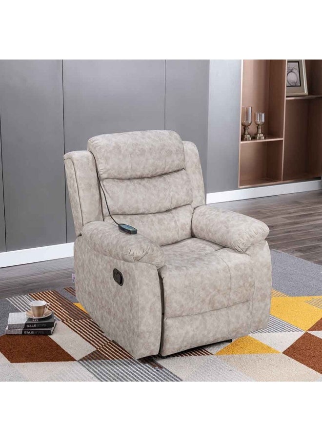 Dindo 1 Seater Fabric Manual Recliner With 8-Point Massage Manual Recliner Chair Comfortable Massage Recliner For Living Room Modern Recliner For Relaxation - Grey - pzsku/Z3A309A0442AFFC75A02CZ/45/_/1736236329/908d00ff-9e09-4989-993c-60562a7a2023