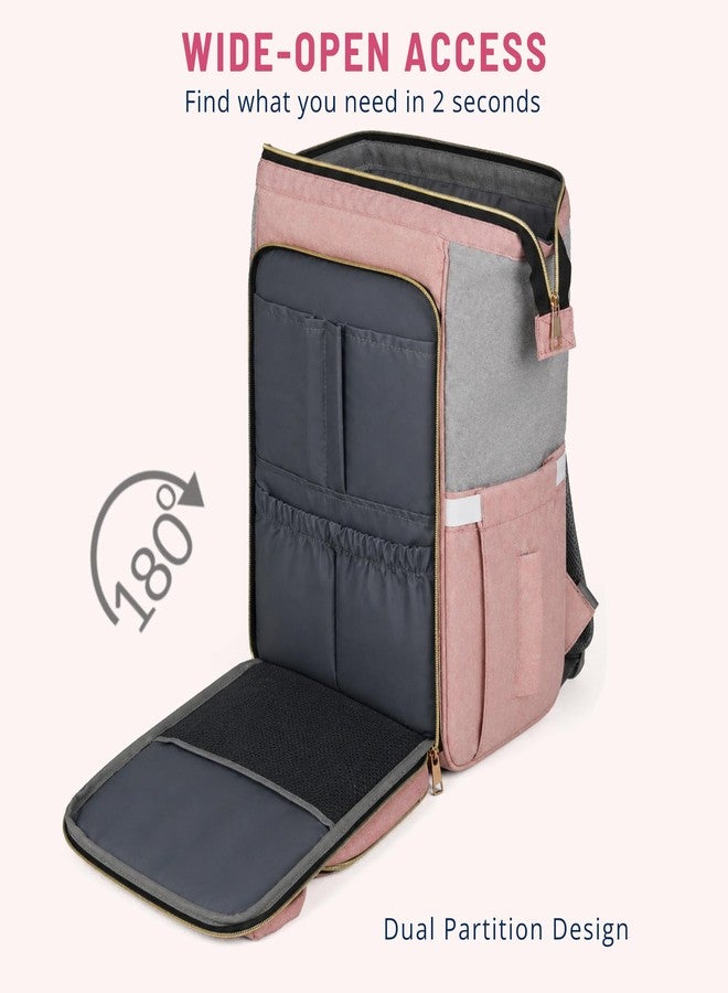 MAMMA Dual Partition Diaper Bag For Mothers for Travel, Baby Bag for Mother Travel,16 Pockets Diaper Bags for Mom and Hospital Bag for Delivery Women,Unisex Baby diaper Bag with 9 Month Warranty - Image 5