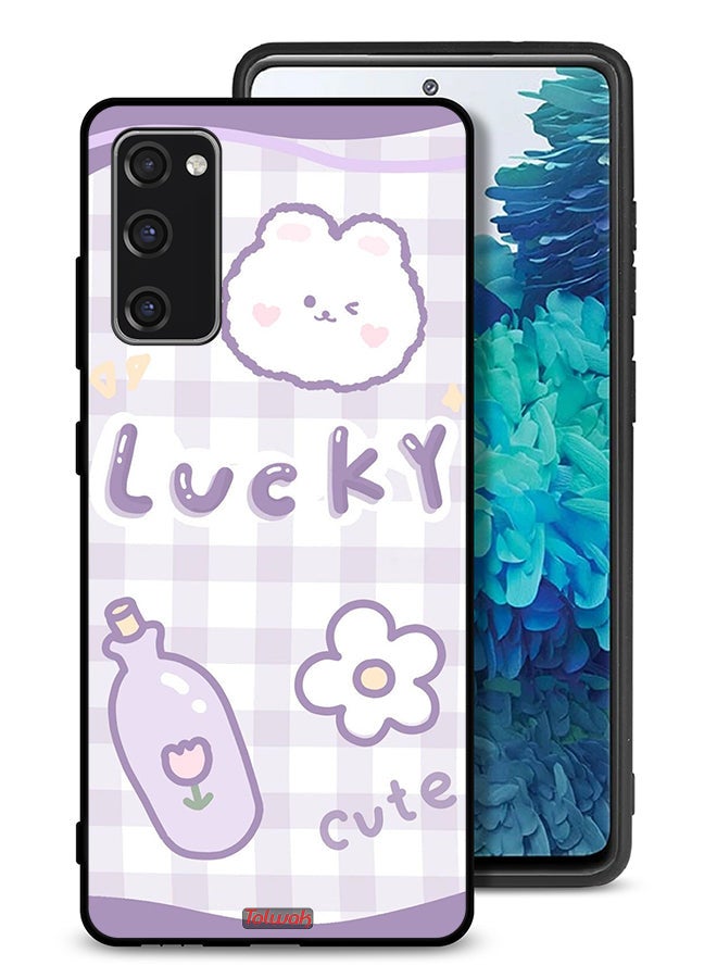 Tolwak Samsung Galaxy S20 FE Protective Case Cover Lucky Cute - Image 1
