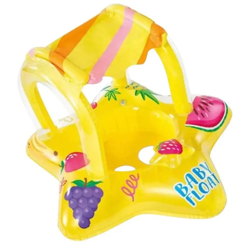 Intex Baby Float with Leg Holes- Yellow - Image 1
