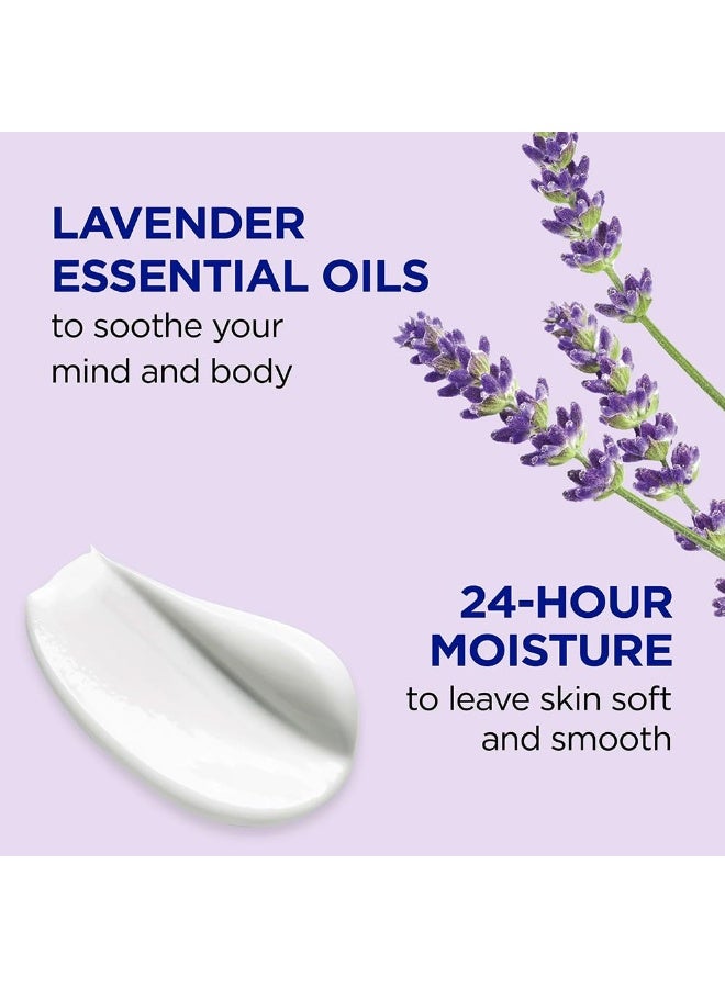 Dr. Teals Dr. Teal's Body Lotion Moisture + Smoothing Lavender Essential Oil, 532ml | Paraben & Phthalate Free | Pack of 1 - Image 4