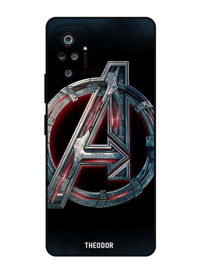 Theodor Protective Case Cover For REDMI Note 10 PRO/Note 10 PRO MAX    Avenger Logo - Image 1