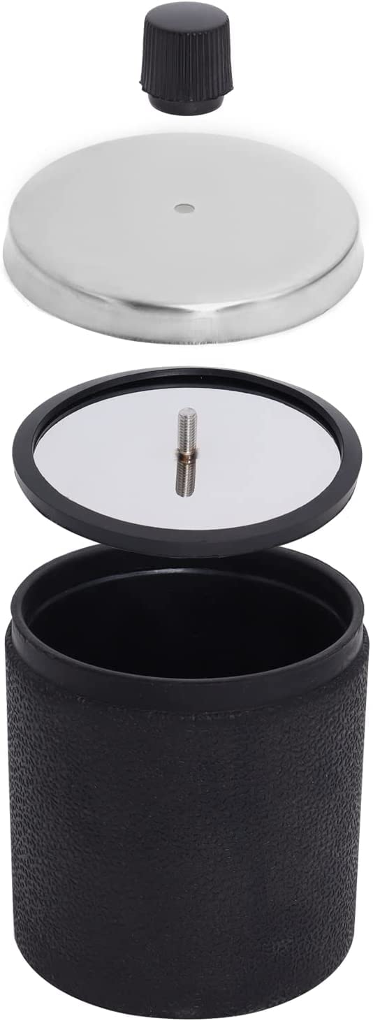 Dpwrrot 3lb Replacement Barrel for Rock Tumbler Spare PartsTransparent Barrel for Rock Tumbler Hobby Barrel